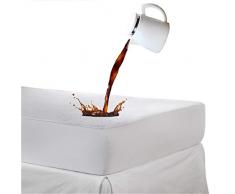 AGIA TEX Matratzenschoner wasserdicht Matratzen-Auflage Molton atmungsaktiv Inkontinenz-Schutz mit Rundumbezug 100% Baumwolle Größe 90x200 cm