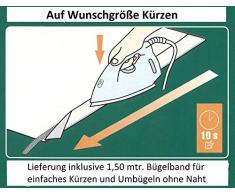 heimtexland liebevolle Kinder Gardine BLICKDICHT Vorhang Schlaufenschal HxB 260x140 cm KÜRZBAR Fee Blumen Prinzessin TOP QUALITÄT …auspacken, aufhängen, fertig! Typ183