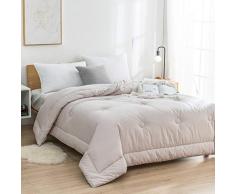 LZCYN 100% Baumwolle Quilt mit doppelter Quilt atmungsaktiv und komfortabel Faserbettdecke warm und Fit Geeignet for Baumwolle wattierte Steppdecke Bettwäsche (Color : 78.74X90.55in)