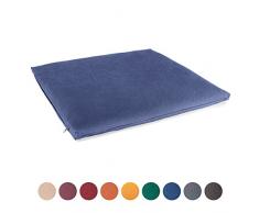 Lotuscrafts Meditationsmatte Zabuton Standard - Meditationskissen Unterlage für entspannte Meditation - Waschbarer Bezug aus 100% Baumwolle - GOTS Zertifiziert
