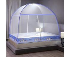 Wyhgry Großes Moskitonetz,Doppeltbett Mückennetz, Kastenförmiges Moskitonetz, Bettvorhänge mit Insektenschutz und Moskitoschutz (Size : 150 * 200cm)