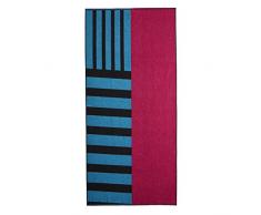 adidas Damen Beach Handtuch, Black/Real Magenta, One Size