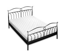 ZOLLNER® Topper / Matratzenauflage / Matratzenschoner weiß, Größe ca. 80x200 cm, ca. 2 cm Gesamthöhe, in weiteren Größen erhältlich, vom Hotelwäschespezialisten, Serie Soft-Topper