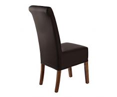 SCHEFFLER-Home Stretch Stuhlhusse Marie | 2er Set elastische Stuhlabdeckungen mit Fleckschutz | Stuhlhussen Schwingstühle | Spannbezug mit Gummiband | Elegante Stuhlbezüge