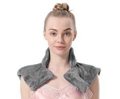 Aroma Season beheiztes Nacken- und Schulterkissen, Mikrowellen-Heizkissen, Körnerkissen, Schmerzlinderung für Schulter Nacken, Arthritislinderung, mikrowellengeeignet, Wärmekissen