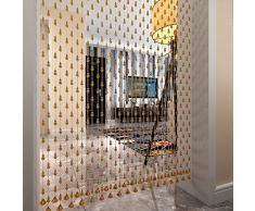 ZYCLSSRV Acryl kristall perle vorhang,Dekorative tür zeichenfolge vorhang perlen Schöne dekoration acryl perlen vorhang-G