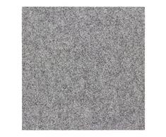 BilligerLuxus Teppichfliese selbstklebend Nadelfilz 25er Set ca. 4m² Filzfliese, Farben:Grau