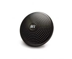 #DoYourFitness x World Fitness Ballsitzkissen »Blowup« Ø 33 cm inkl. Pumpe - bis 140 kg - Sitzballkissen, Luftkissen, Balance Board für Fitness Reha Koordinations- und Rückentraining - Schwarz