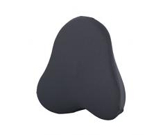 LOCEN Orthopädisches Rückenstützkissen Rückenstütze Lendenkissen Ergonomisches für Auto, Büro & Zuhause Dunkelgrau