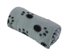 DIGIFLEX 3 x große weiche Fleecedecken für Hund oder Katze, 70 cm x 100 cm