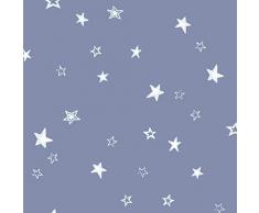 Das Original THERALINE Schwangerschafts- & Stillkissen | gefüllt mit sandfeinen Original-Mikroperlen | inkl. Außenbezug „Sternenhimmel“ | 190 cm