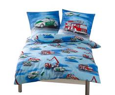 Biber Bettwäsche Polizei und Feuerwehr