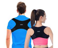 Geradehalter zur Haltungskorrektur Rückenstütze Rückentrainer Schultergurt Haltungstrainer Posture Corrector für Nacken Rücken Schulterschmerzen für Herren und Damen