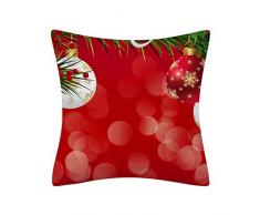 Allegorly Weich Kissenbezug Sofa Taille Werfen Zierkissen Cover Weihnachten Dekorative Wohnkultur Winter Gemütlich Warm Kissenhülle Kissenhüllen Sofakissen Dekokissen