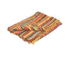 albena shop 72-113 Manur Flickenteppich 90 x 150cm (gelb)