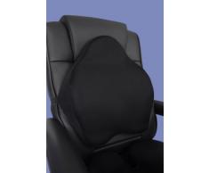 Gel / Gelschaum Rückenkissen Rückenstützkissen Lenden Sitzkissen Lendenstützkissen Stützkissen schwarz für Chefsessel Bürostuhl Sessel Auto Stuhl