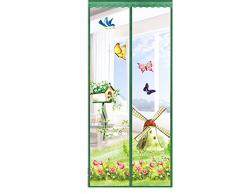 OHmais Magneten Vorhang Magnet Magnetverschluss Verschluss Türvorhang Magnetic Moskito Netz verfügbar Passend Türen