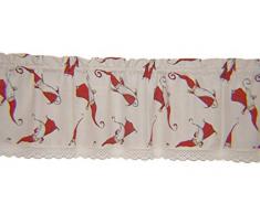 Scheibengardine, Weihnachtsgardine, Weihnachtsgardinen,Wichtel Fotodruck, Nr. 898