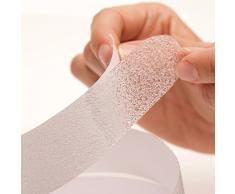 aeioubaby.com 20 Streifen Anti-Rutsch Transparent für TREPPEN, für besseren Halt auf Treppen, 65cm lang, 3cm breit, dezent und eleganter Klebestreifen für höhere Sicherheit, Geschenk-Ballon!