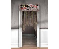 falksson Halloween Zombie Dead Inside TÜRVORHANG
