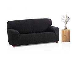Bartali Stretch Sofahusse Aitana - Farbe Schwarz - 4 Sitzer (von 200 bis 240 cm)