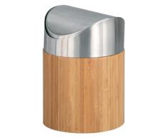 Zeller 25281 Tischabfalleimer, Bamboo / ø 12 x 17