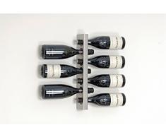 Reinkedesign hochwertiges Design-Weinregal ORIGINAL (7 Flaschen)