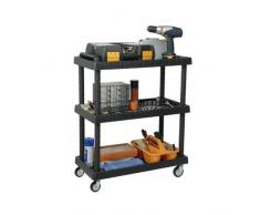 Werkstattwagen / Rollwagen aus Kunststoff - Tragkraft 40 kg pro Boden