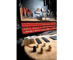 Wandregal + Stapelboxen 32 teilig Box Werkstatt Regal Lagerregal Steckregal