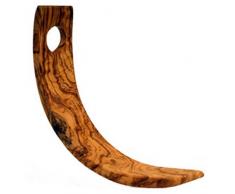 WEINFLASCHENHALTER AUS OLIVENHOLZ von von Mastro Leonardo - Handarbeit aus Italien (Holz Flaschenhalter)