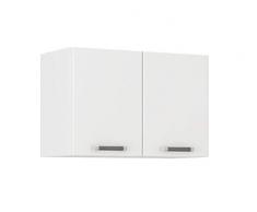 Küchen Hängeschrank 80 cm für das Modell,Omega 240 Schwarz + Weiss