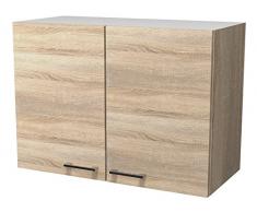 Flex-Well Küchen-Hängeschrank SAMOA - Oberschrank - 2-Türig,80 x 54.8 x 32 cm