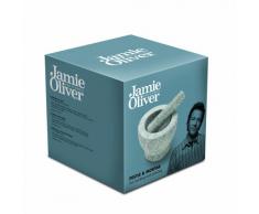 Jamie Oliver Granit Mörser und Stößel, Grau, 15 x 15 x 12 cm