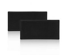 Bar Service Mat Hochleistungs Silikon Trocknungs Pad für Bar Club Küche Café 30 * 15cm 2 Stück