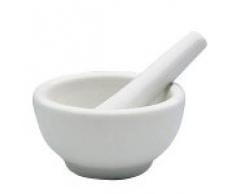 Küchenprofi Porzellan-Mörser 12cm mit Stössel