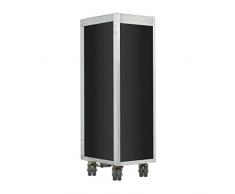 VanDeBord Flugzeugtrolley Old School, Gebrauchtes Original aus der Luftfahrt - ausgemustert und hochwertig restauriert, Flugzeug Servierwagen, Original Airline Trolley, Tafel zum Beschriften