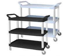 Hartleys Teewagen/Servierwagen mit 3 Ebenen - Verschiedene Größen und Farben