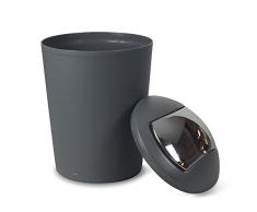 Kela 22302 Schwingdeckeleimer 5 l, Kunststoff, Marta, grau