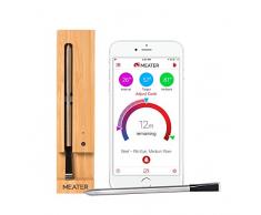 MEATER 10m Komplett Kabelloses Smart-Fleischthermometer für Ofen Grill Küche BBQ Smoker Rotisserie mit Bluetooth und WiFi Digitale Anschlussmöglichkeiten