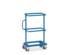 Fetra Beistellwagen 200 kg, Ladefläche 600x400mm, mit offenem Rahmen