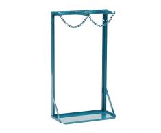 SCAPP Gasflaschenständer für 2 x 50L Gasflaschen, mit Sicherungskette, Gasflaschenhalterung, Wandhalterung, Flaschenständer