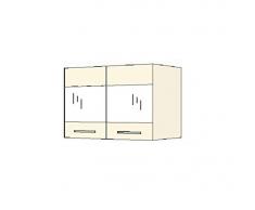 Küchen Glashängeschrank 80 cm für Modell,Mary 240 Eiche Chamonix hell/dunkel