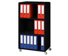 PAPERFLOW 381K1.01 Rollregal Mobil 3oh anthr.