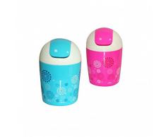 Tischabfallbehälter 19 cm mit Schwingdeckel