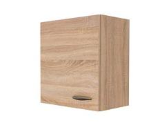 Flex-Well Küchen-Hängeschrank HERNE | Oberschrank | 1-türig | Breite 50 cm | Eiche Sonoma