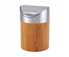 Tischabfallbehälter Bambus