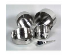 Kochgeschirr Biwak Edelstahl 2 - Kochset für 2 Personen