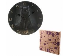 Bilderuhr Magische Katze - Ouija Brett