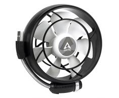 ARCTIC Summair Light - Mobiler USB Ventilator für den Schreibtisch, Tischventilator / Standventilator, geräuscharmes Betriebsgeräusch, 900-2100 U/min. - Schwarz