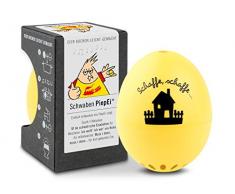 Brainstream Schwaben PiepEi, Eieruhr zum mitkochen, Spielt 3 Melodien für 3 Härtegrade, A001367